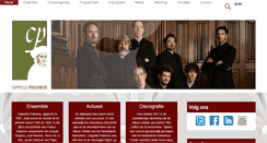Desktop Screenshot of cappellapratensis.nl